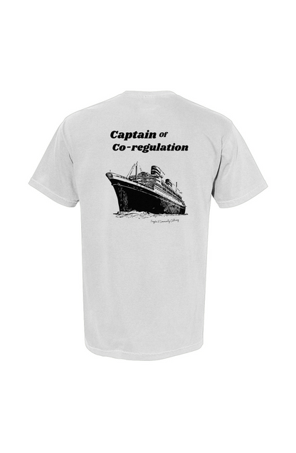 Captain of Co-Regulation - Heavyweight Pocket-T-Shirt