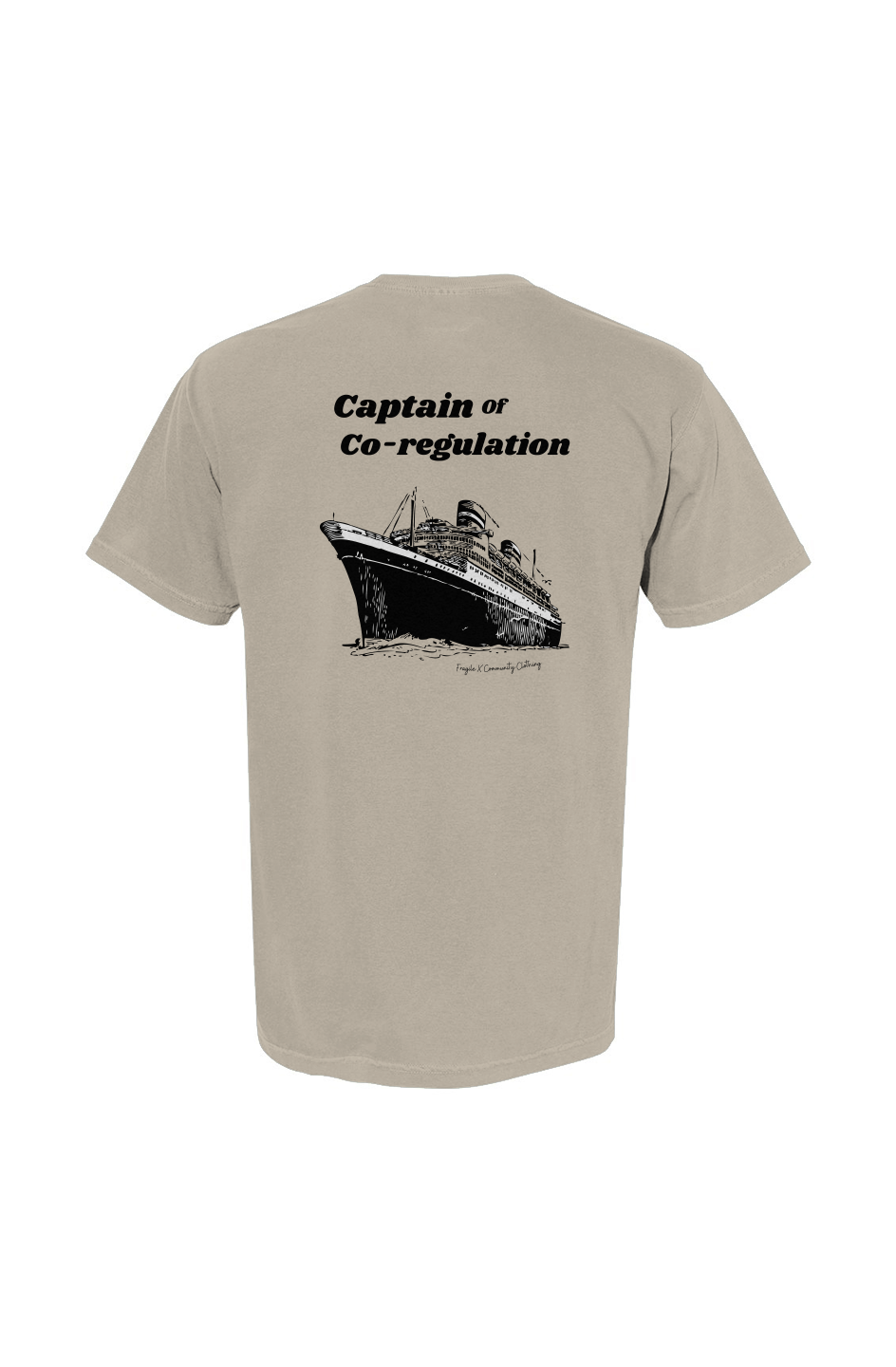 Captain of Co-Regulation - Heavyweight Pocket-T-Shirt