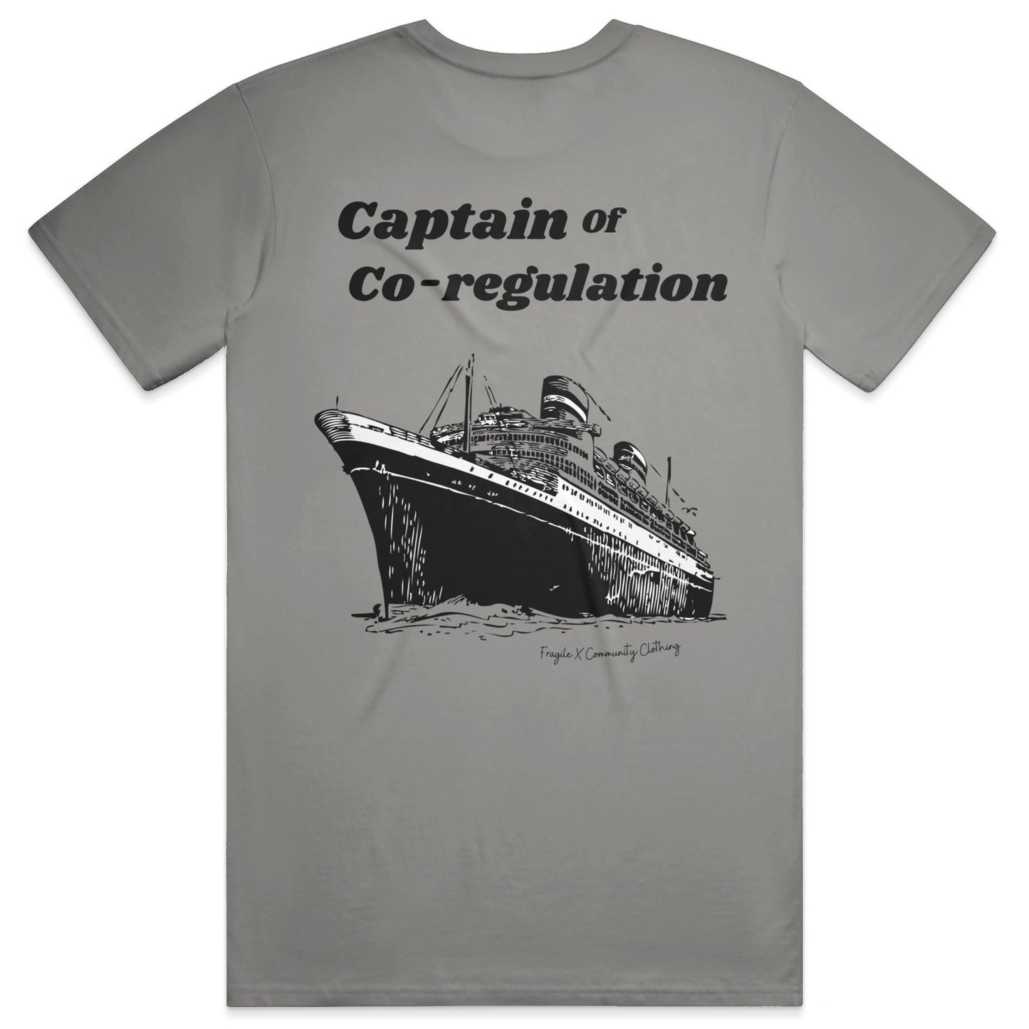 Captain of Co-regulation - Mens Heavyweight Tee