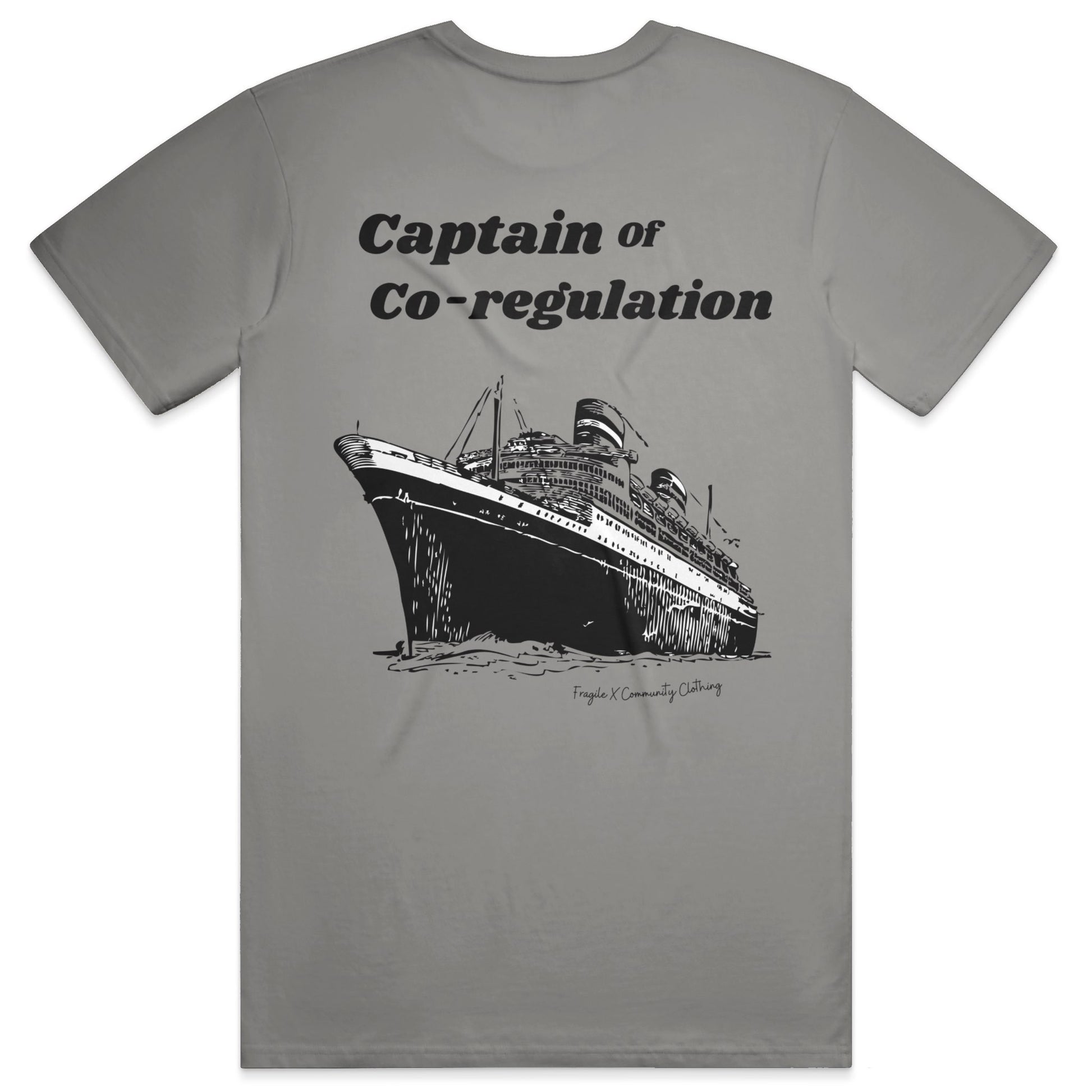 Captain of Co-regulation - Mens Heavyweight Tee
