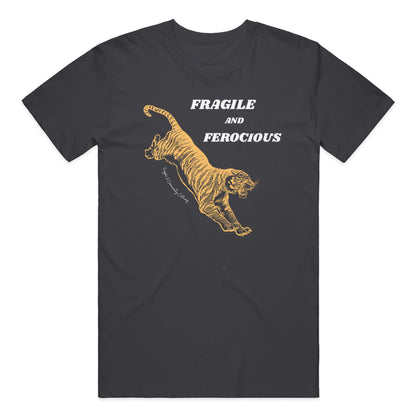 Fragile and Ferocious - Tiger - Classic Fit