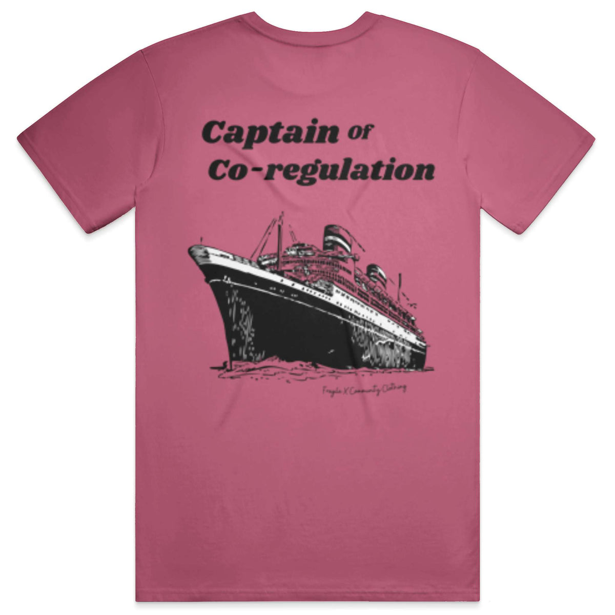Captain of Co-regulation - Heavyweight Tee