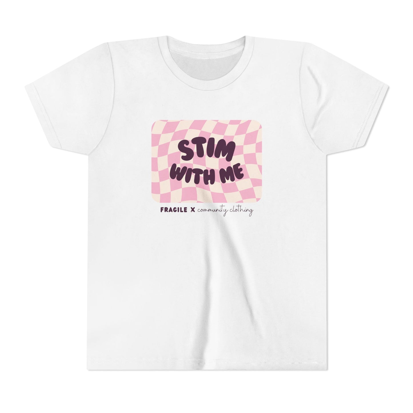 STIM WITH ME - LIGHT PINK - Youth
