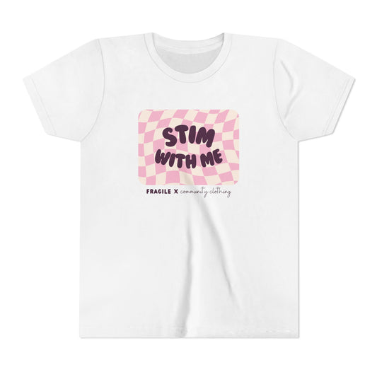 STIM WITH ME - LIGHT PINK - Youth